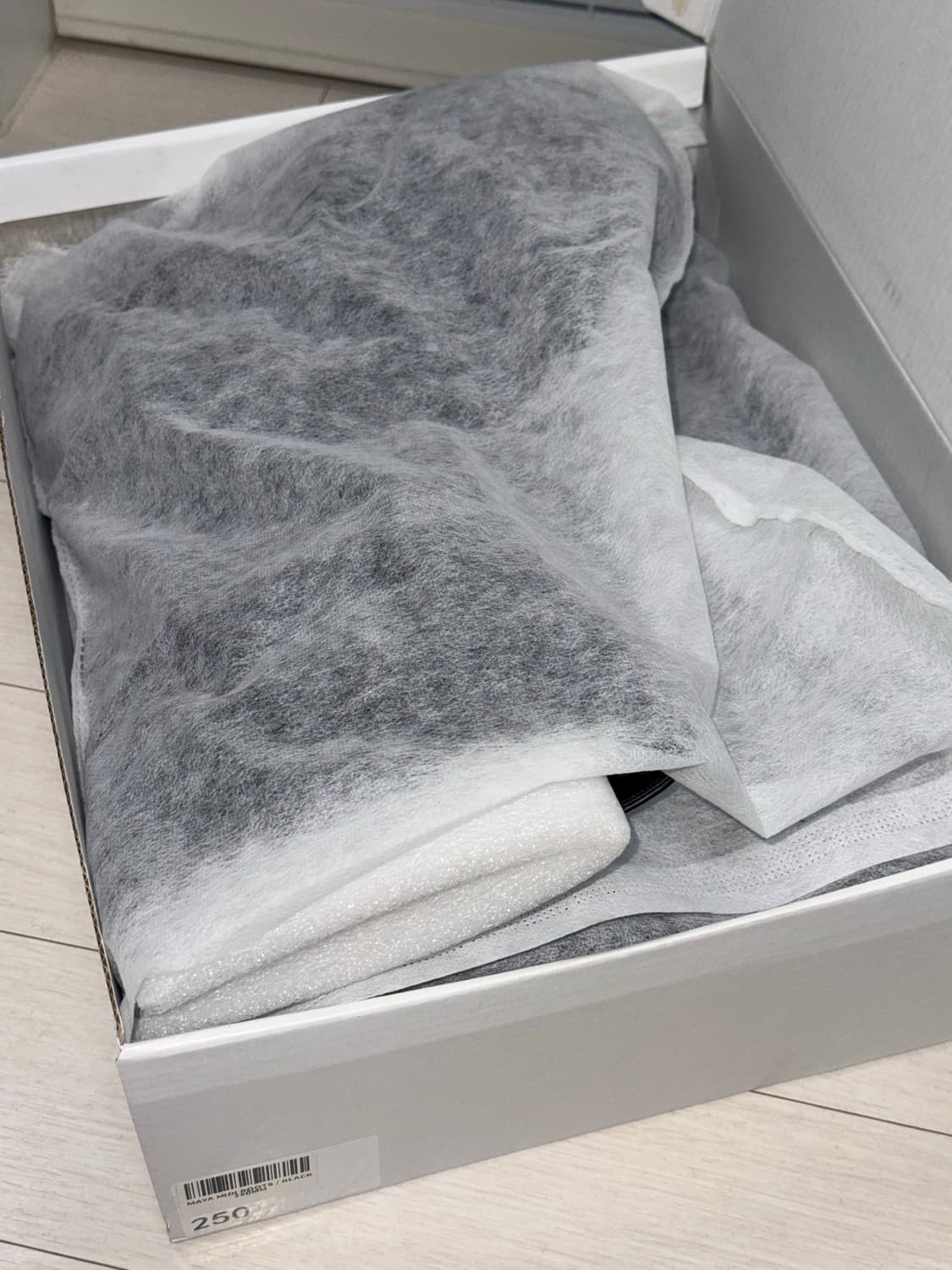 애즈온 MAYA MIDI BUCKLE BOOTS / BLACK 250 상품이미지4