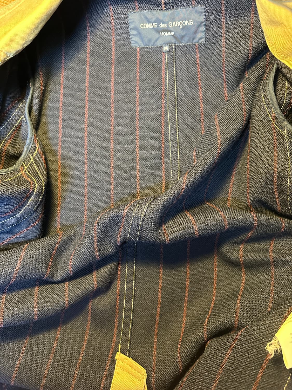 꼼데가르송 옴므 2006 코튼 코트 M 상품이미지6