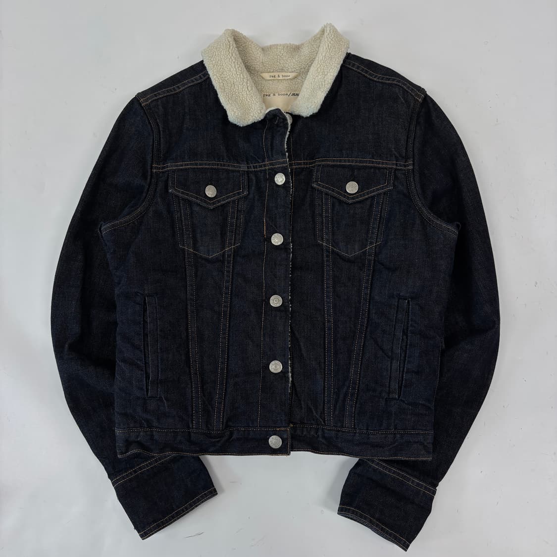 Rag&Bone 랙앤본 데님 쉐르파 자켓 상품이미지1