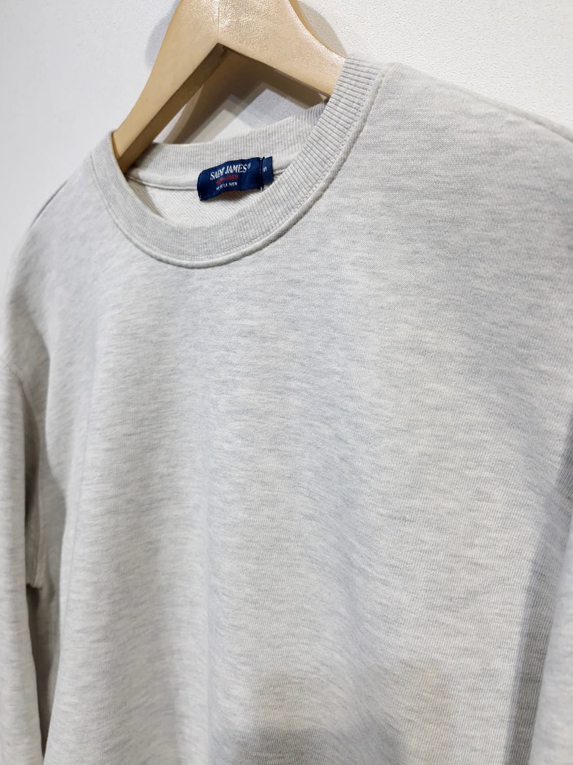 세인트제임스 22FW 봉봉 엘보우 패치 맨투맨(S) 상품이미지3