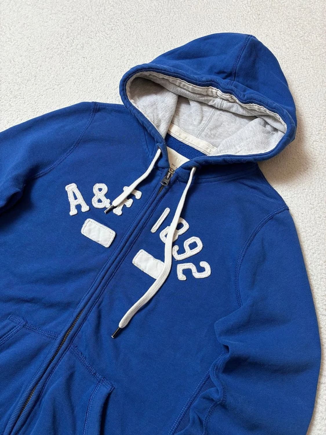 아베크롬비 00's Y2K 자수 로고 후드 집업 PN7314 상품이미지2
