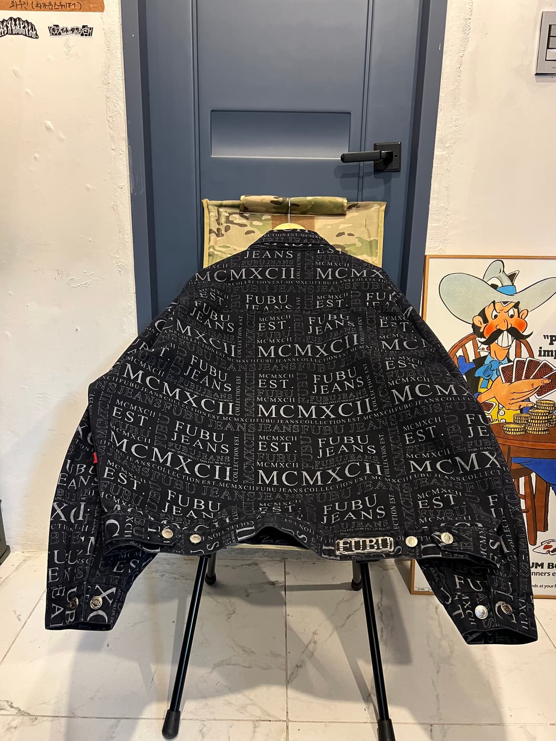 VINTAGE FUBU BIG SIZE TRUCKER 푸부 트러커자켓 상품이미지2
