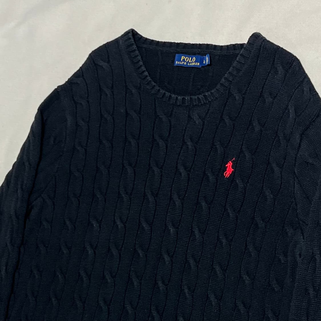 L 폴로랄프로렌 케이블 니트 상품이미지1