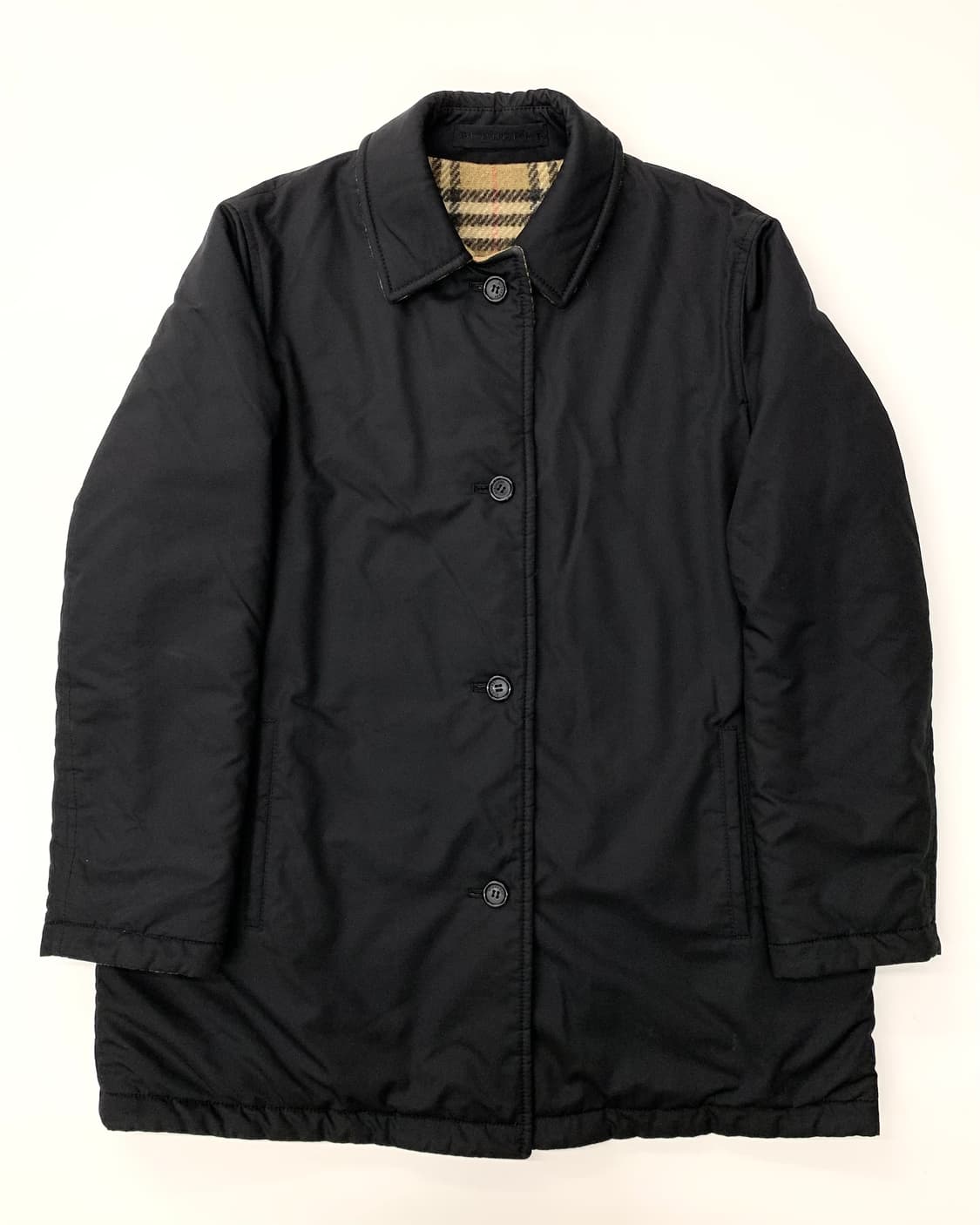Burberry 버버리 노바체크 리버시블 울 코트 상품이미지7
