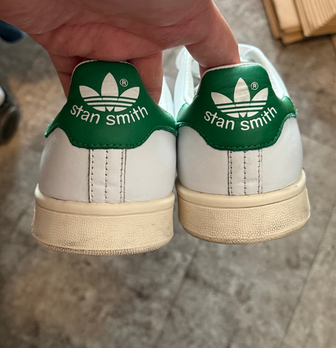 17's Stan Smith OG Tumbled Leather 275 상품이미지8