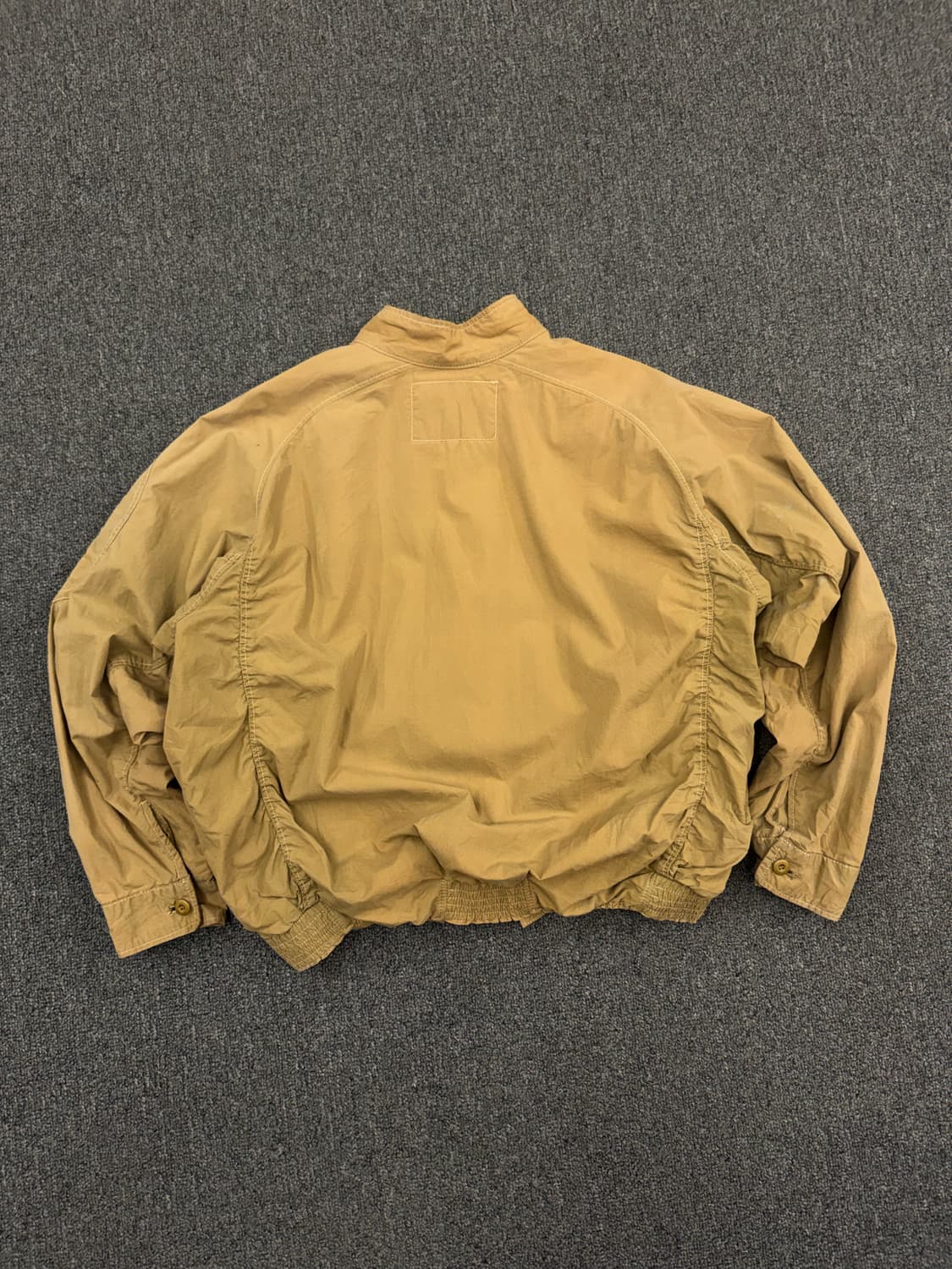 M)Japanese vintage 셔링 베이지 자켓 상품이미지7