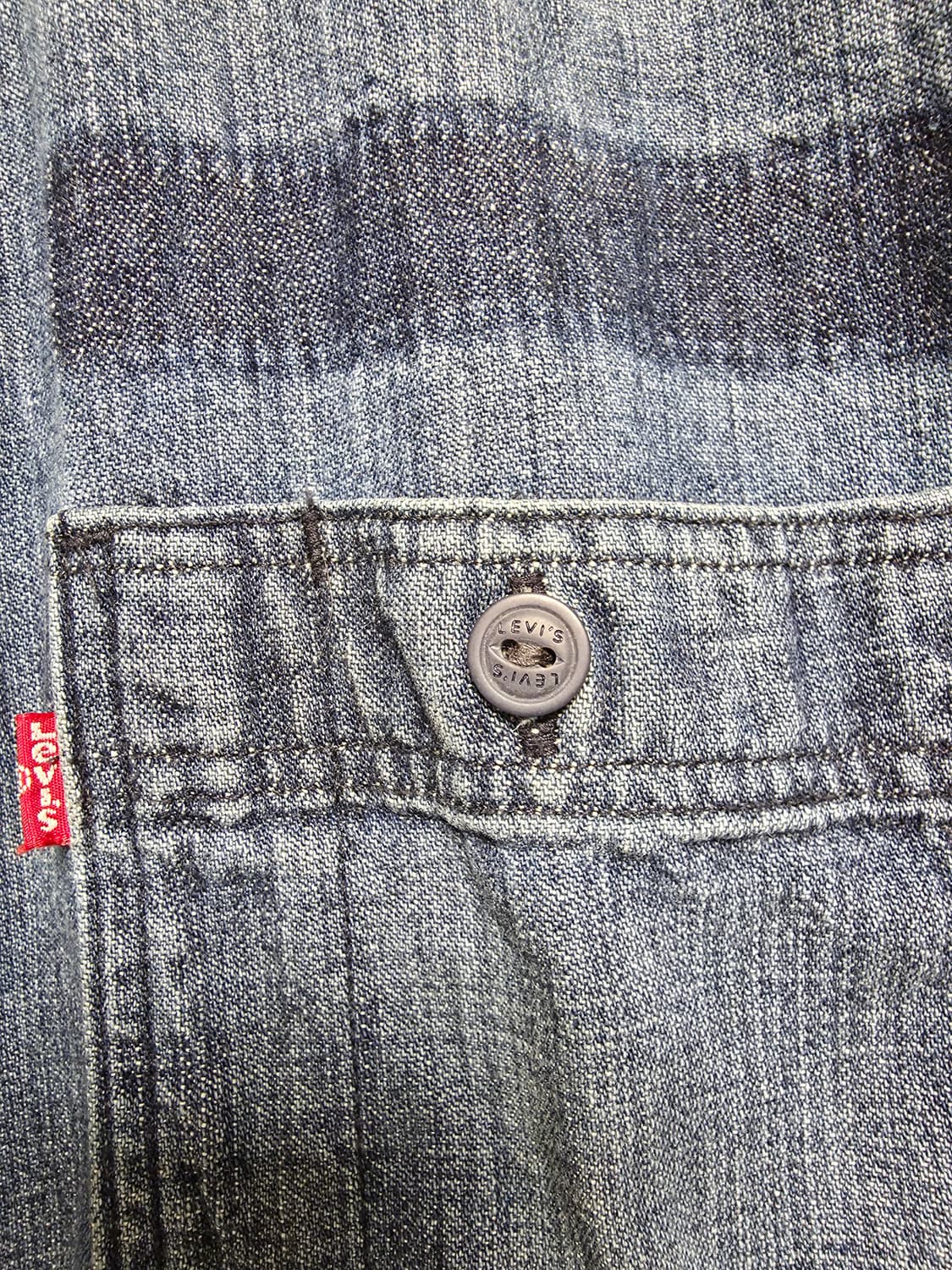 빈티지 리바이스 데님 셔켓 상품이미지9