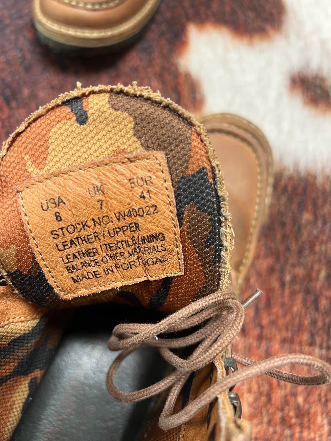 [41] 울버린 Ricardo 리카르도 브라운 부츠 상품이미지7