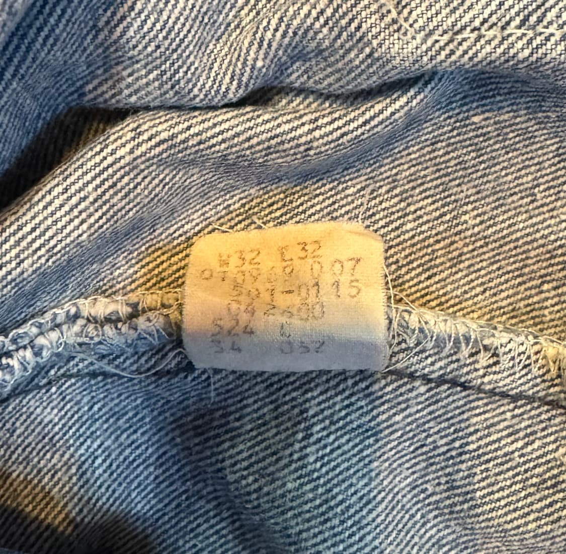 usa 빈티지 리바이스 501 데님 32"(30~31추천) (534) 상품이미지4