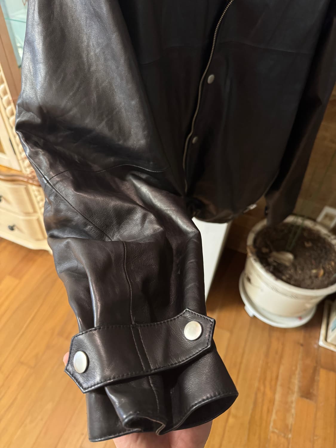 바벨 오브젝트 26SS UL 레더 자켓 익스클루시브 상품이미지4