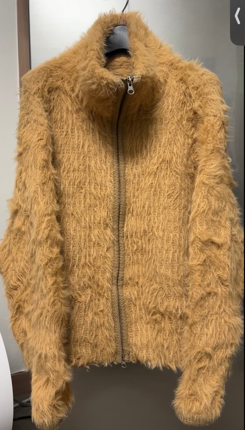 nothingeverything 헤비니트 집업 상품이미지3