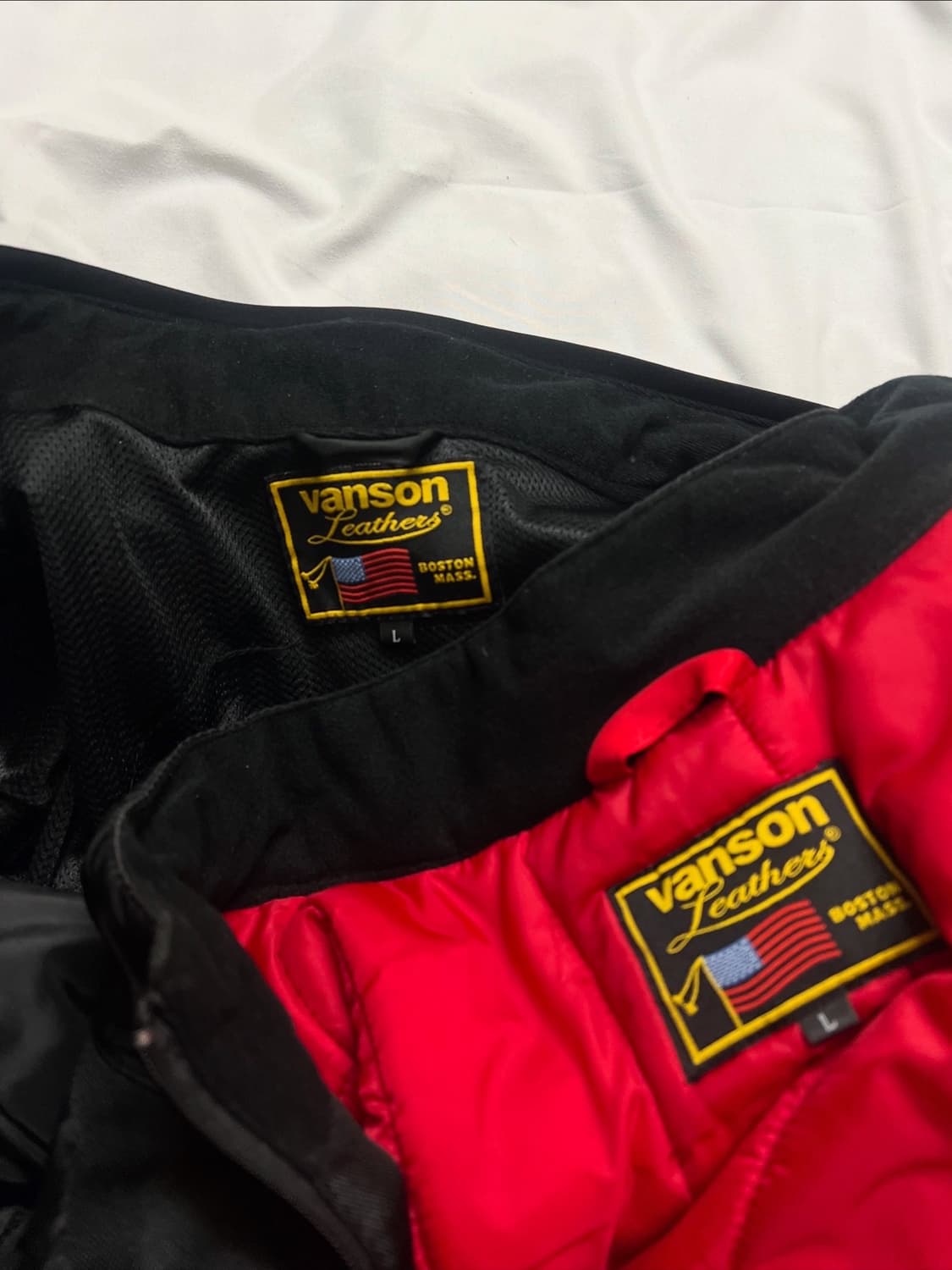 밴슨 레이싱자켓 라이더자켓 상품이미지5