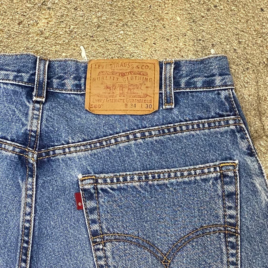 USA 빈티지 리바이스 560 청바지 상품이미지6