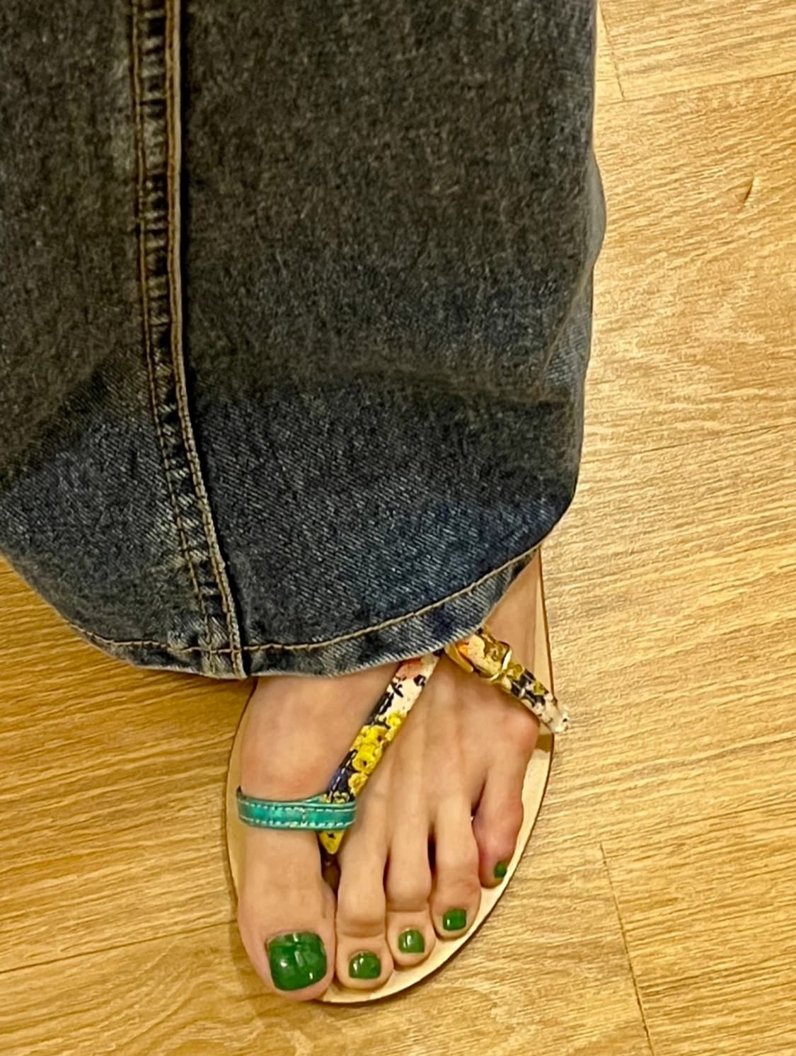 MSGM 플라워 패턴 여성 샌들 37/240 상품이미지7