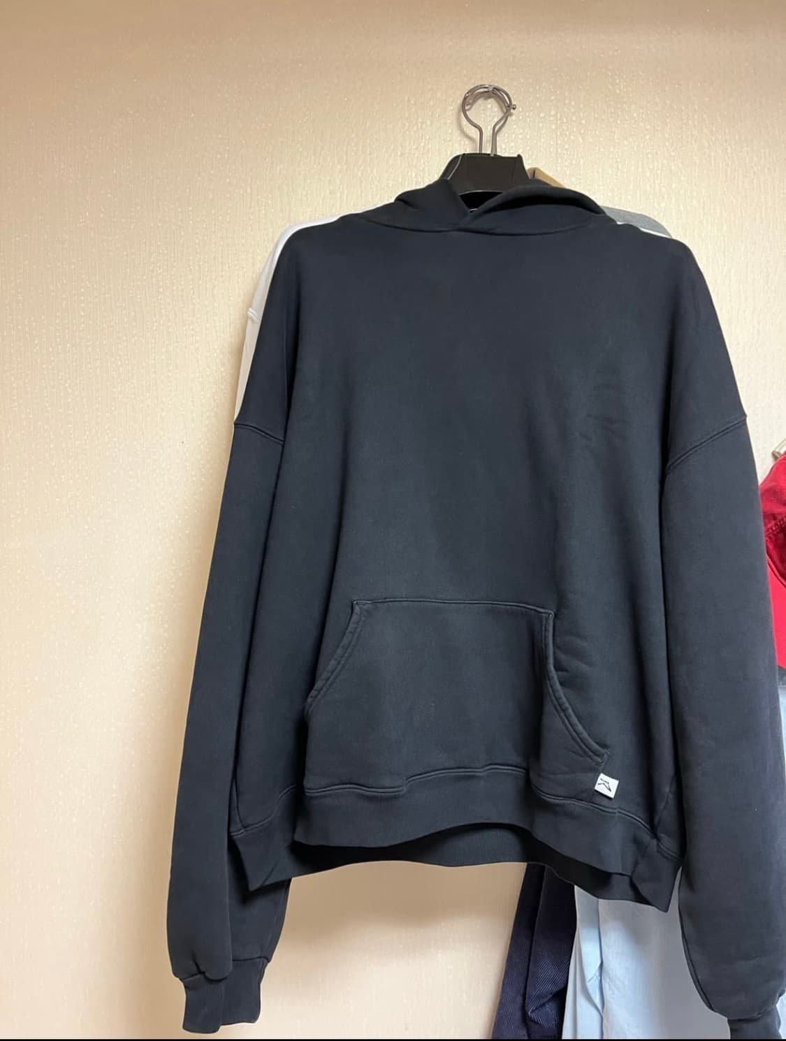 아킴보 클럽 후드 페이디드 블랙 M 상품이미지2