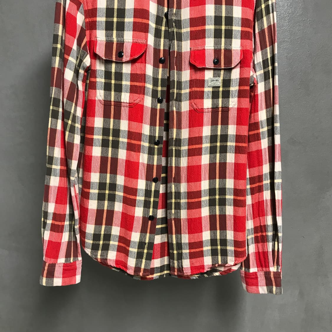 폴로 데님앤서플라이 체크 셔츠 S 상품이미지3