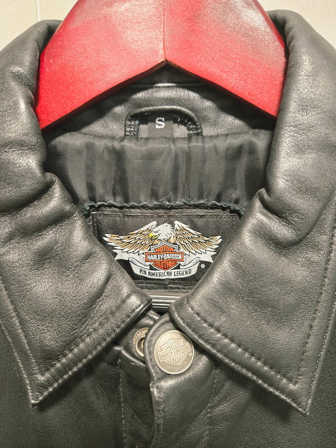[미착용신품] 할리데이비슨 가죽 조끼 상품이미지3