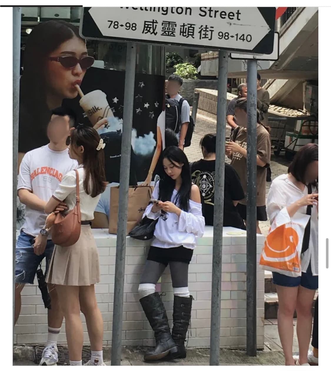 새상품) 워싱 스트랩 버클 부츠 245 상품이미지4