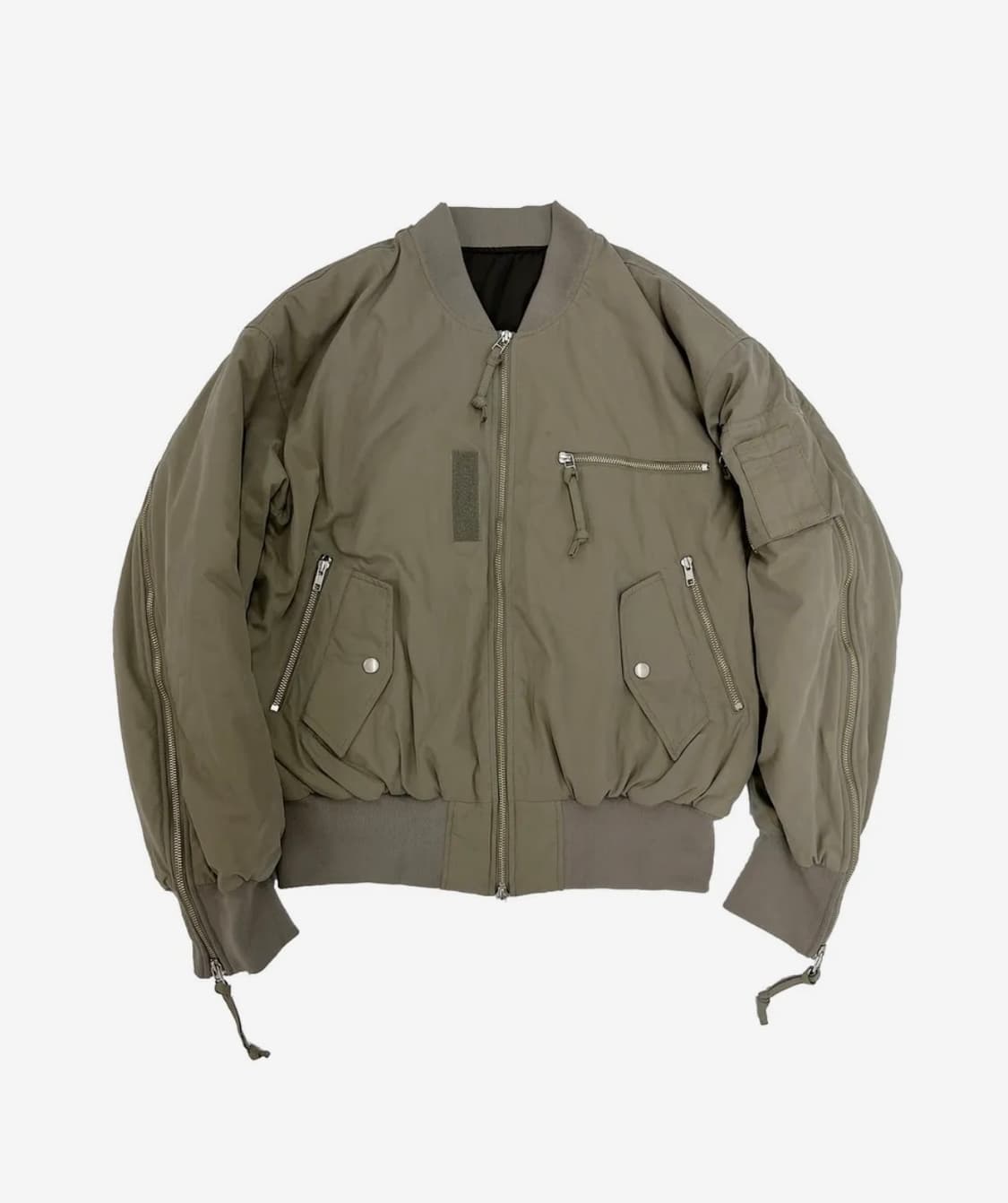 그레일즈 멀티지퍼 봄버 자켓 1사이즈 상품이미지1