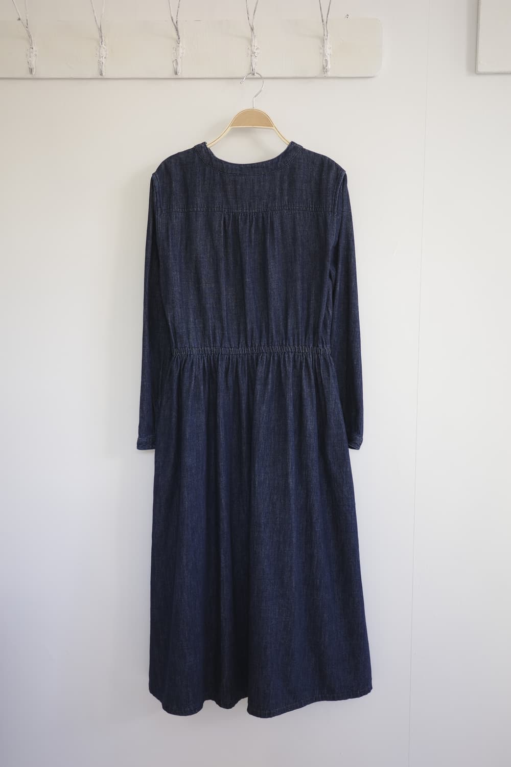 일본 빈티지 유니클로 데님 셔츠 원피스 상품이미지4