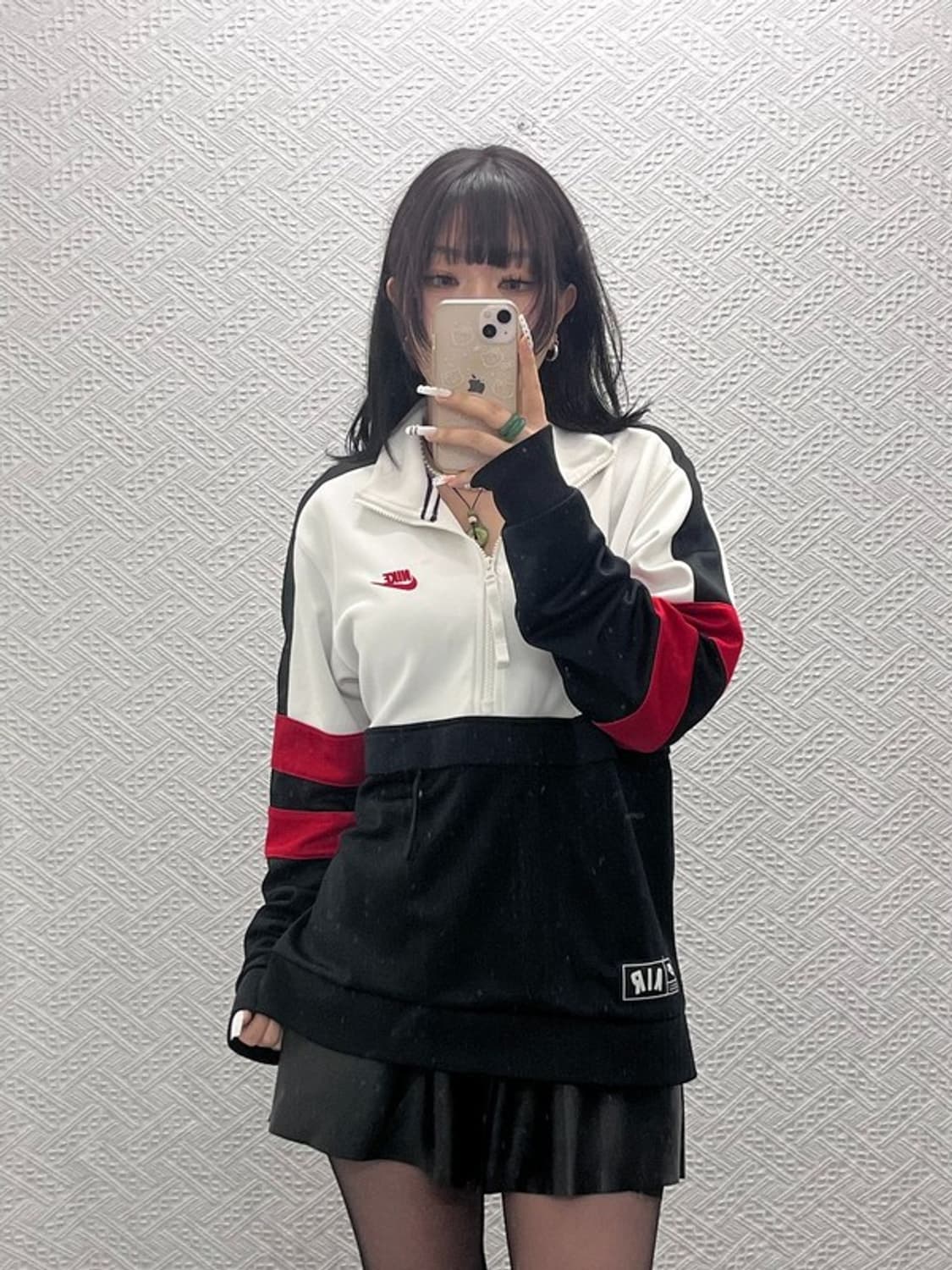 나이키 올드스쿨 레트로 대장급 반집업 져지 아노락 S C10829 상품이미지2