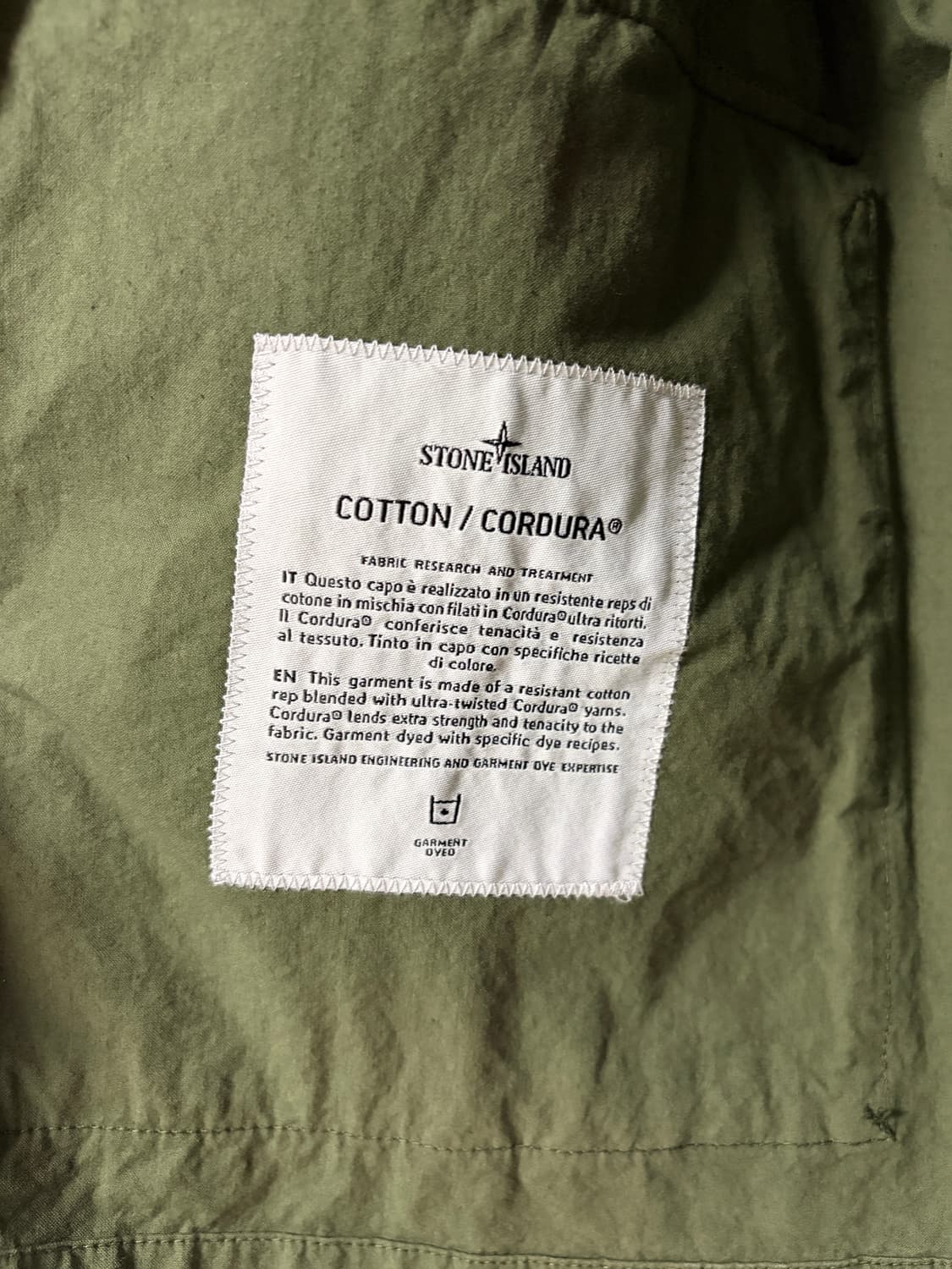 (새상품130만원)스톤아일랜드 필드자켓 야상 L 웍스아웃구매 상품이미지7