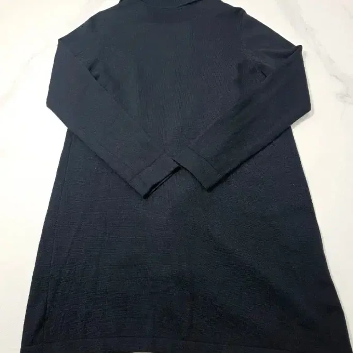 미샤(MICHAA) 울 100% 비대칭 숄카라 롱 가디건 ~66 상품이미지7