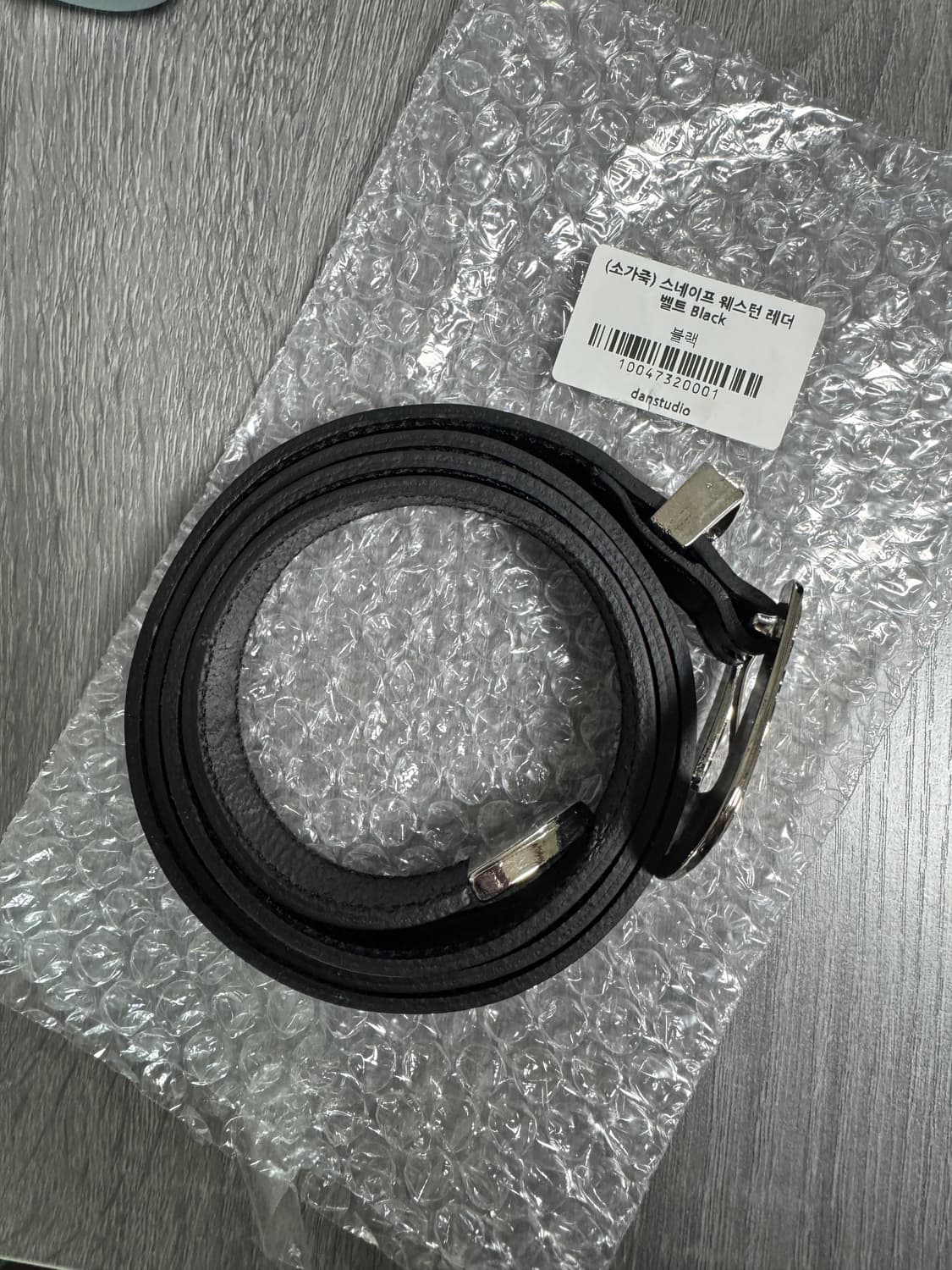 단스튜디오 소가죽 벨트 상품이미지3