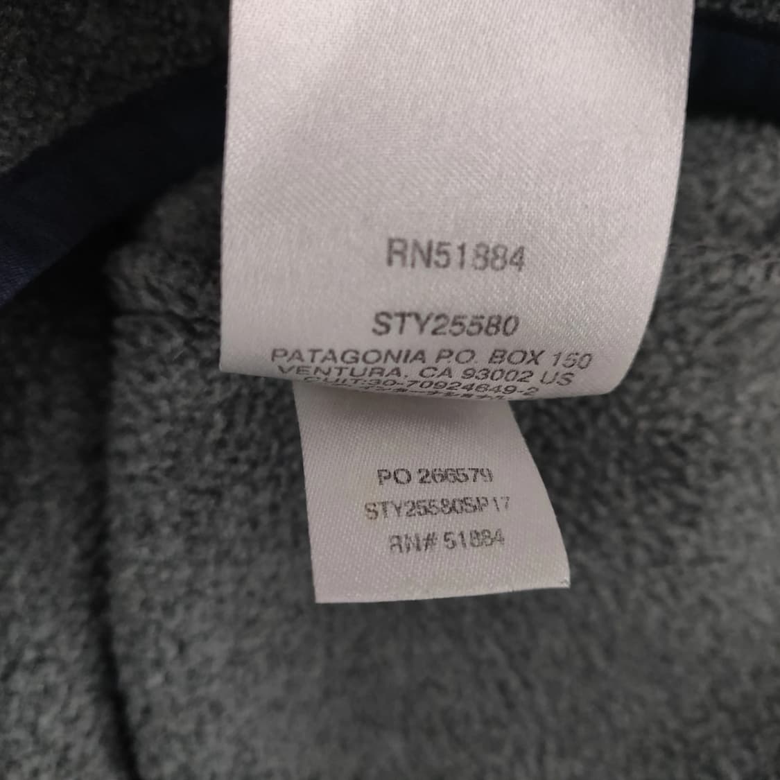 17SS 니카라과 파타고니아 신칠라 스냅-T 그레이 네이비 상품이미지7