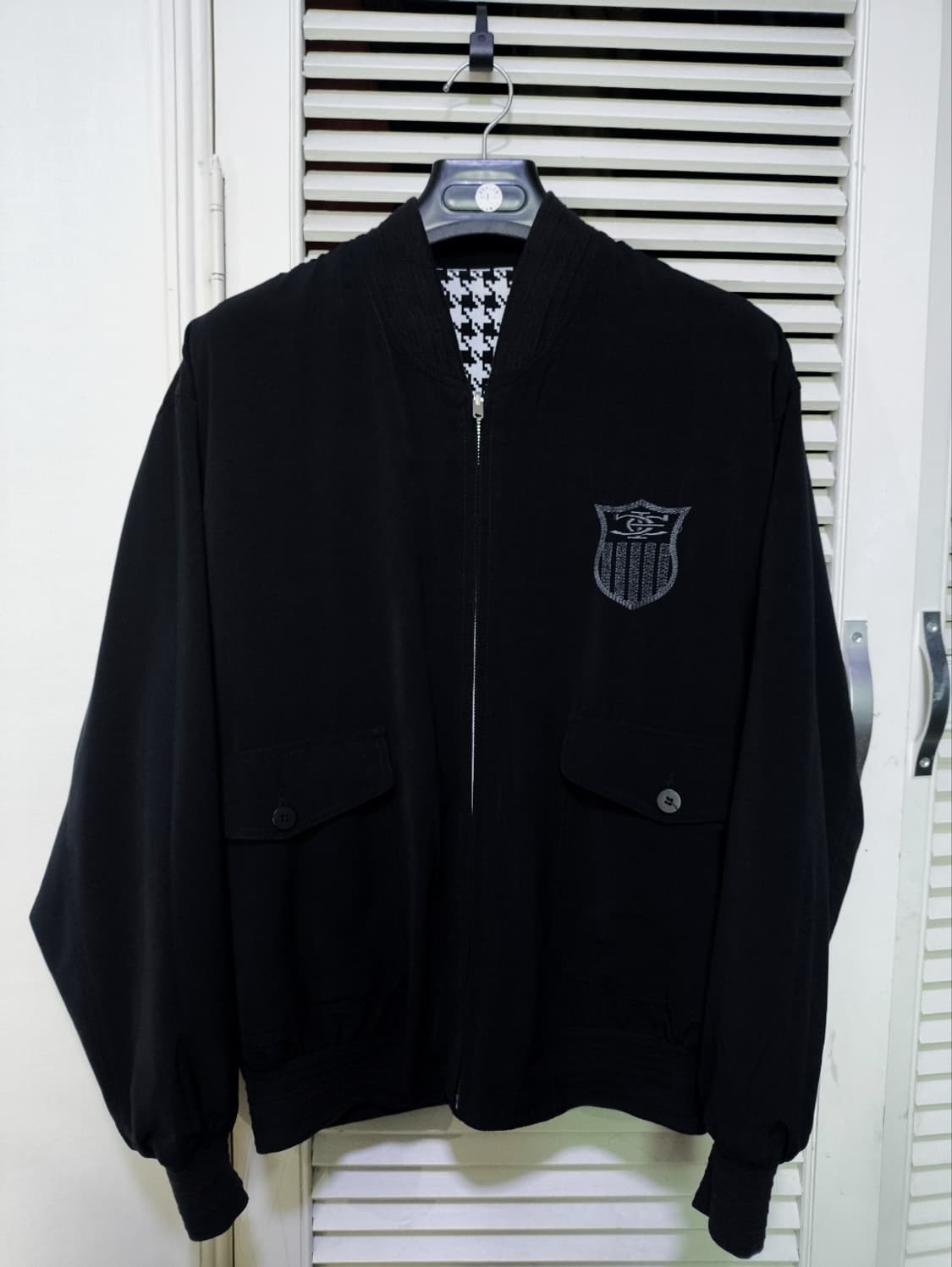 L 아이스버그 이태리 양면 리버시블 블루종 집업 상품이미지2