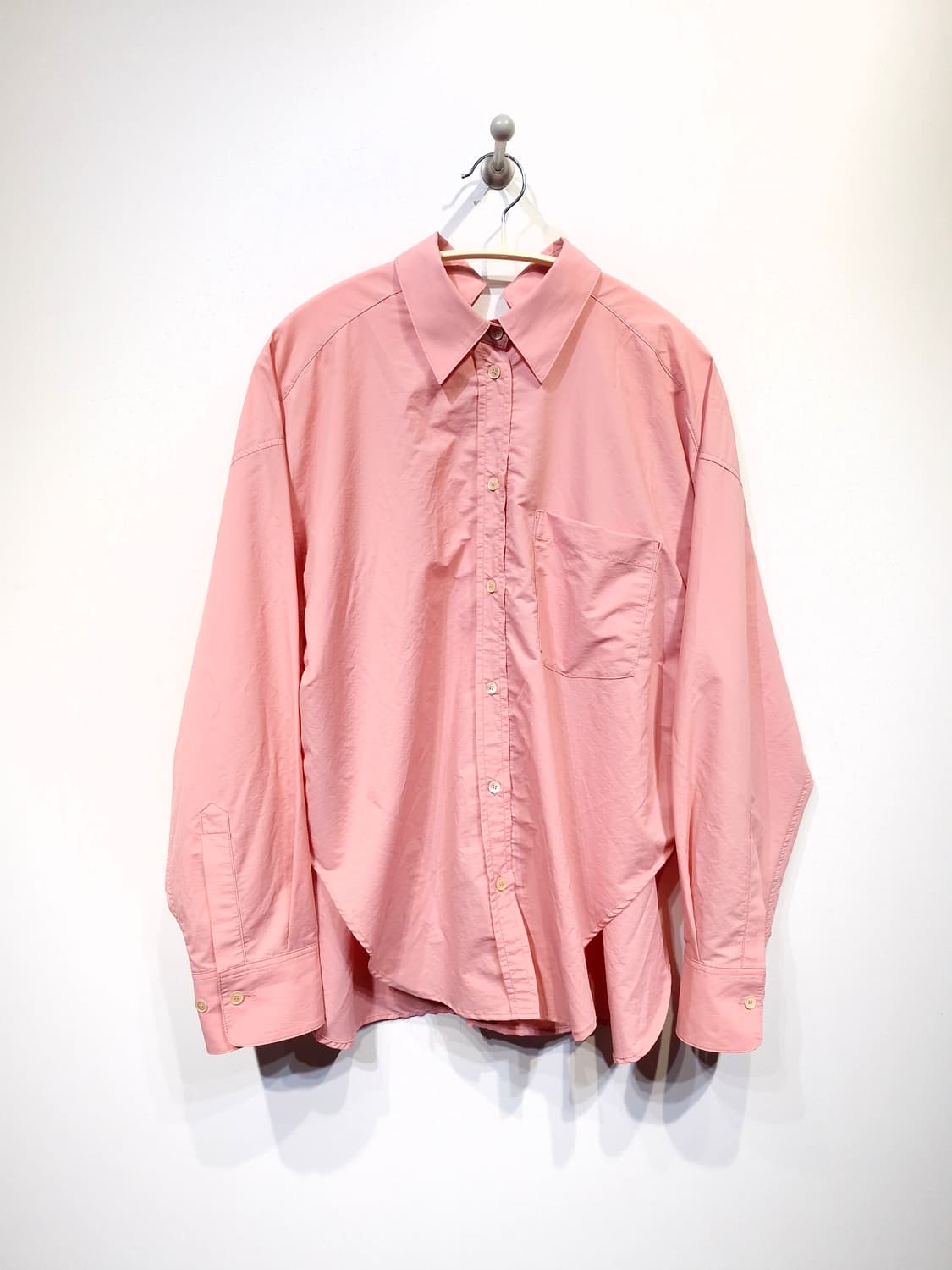 제이청(J.CHUNG)세실 백오픈 셔츠 핑크 상품이미지5