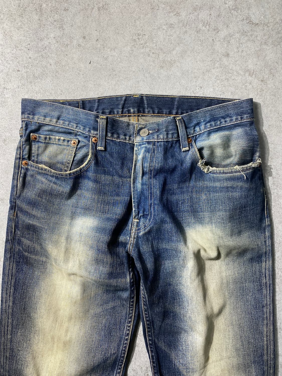 [32-33] 00s Levi's 502 리바이스 셀비지 데님팬츠 상품이미지2