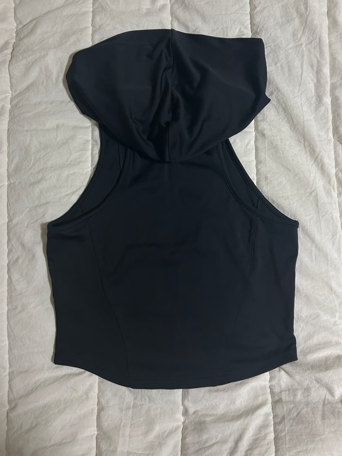 셋업이엑스이 HOOD HALF ZIP SLEEVELESS  상품이미지5