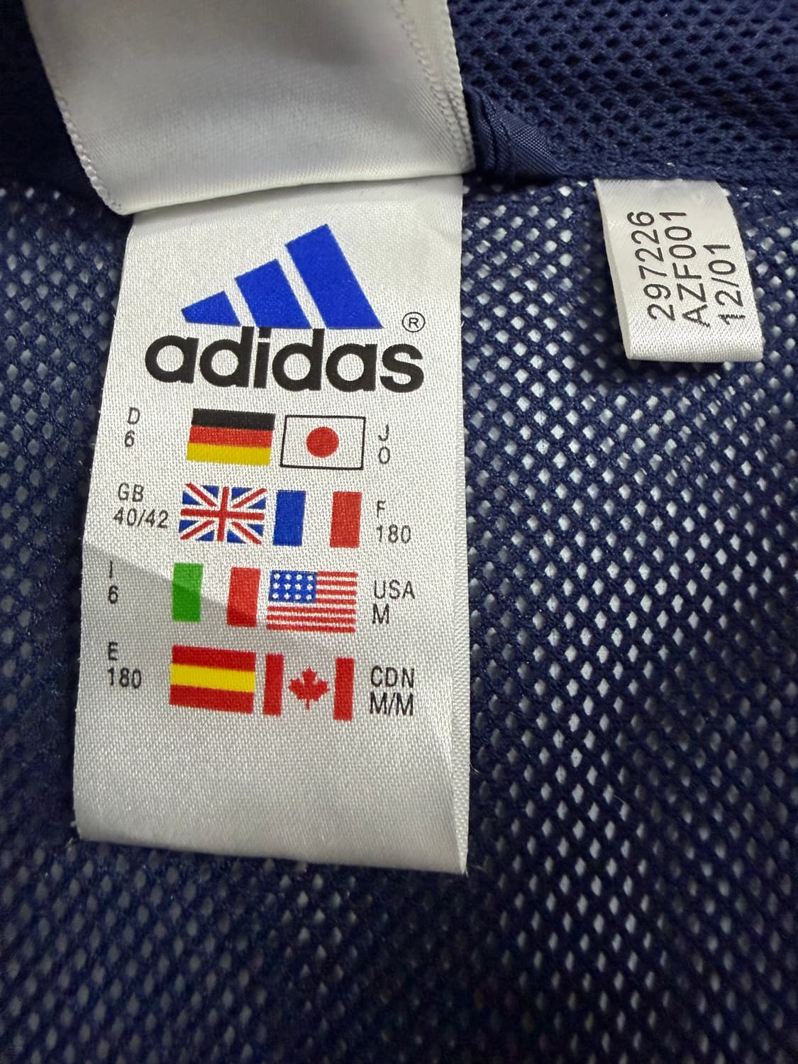 아디다스 02-03 프랑스 국대 져지 상품이미지4