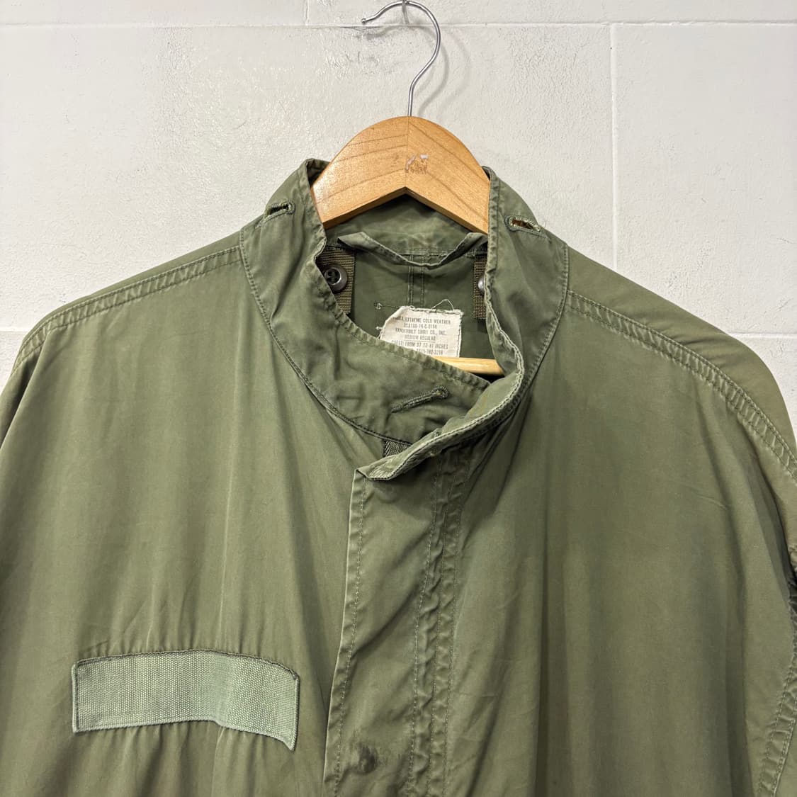 미군 오리지날 M65 피쉬테일 야상 파카 상품이미지2