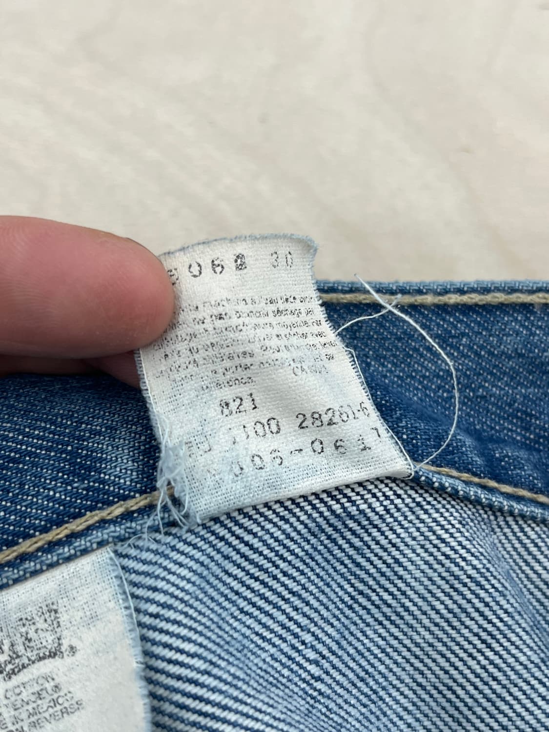 [32] LEVIS ENGINERRED 1ST  CURVED JEANS 상품이미지6