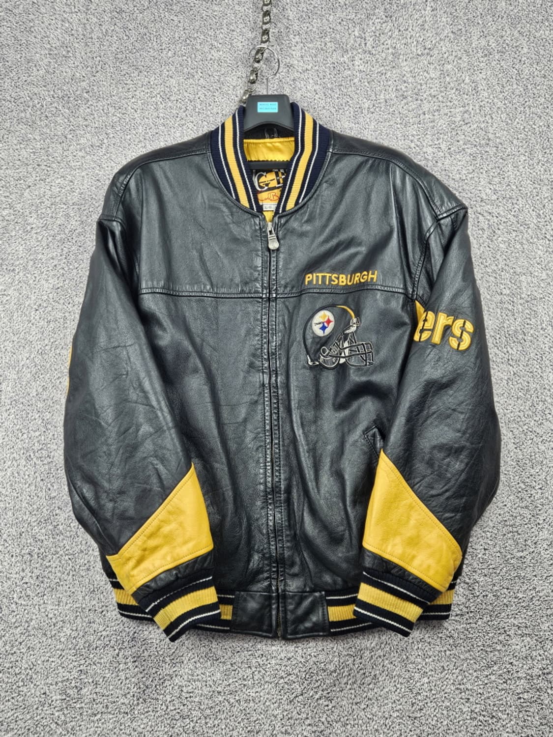 G-III 피츠버그 스틸러스 NFL 팀로고 가죽자켓 (L) / 10188 상품이미지3
