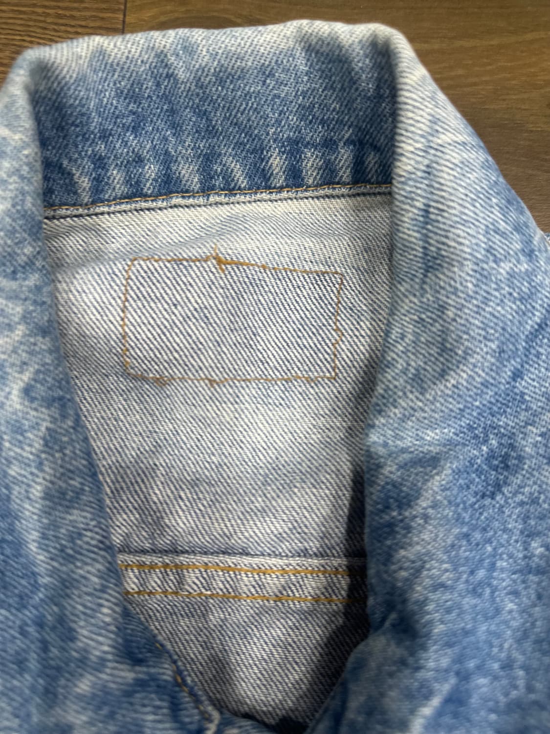 90s 리바이스 usa 70507-0214 데님자켓 L 상품이미지3