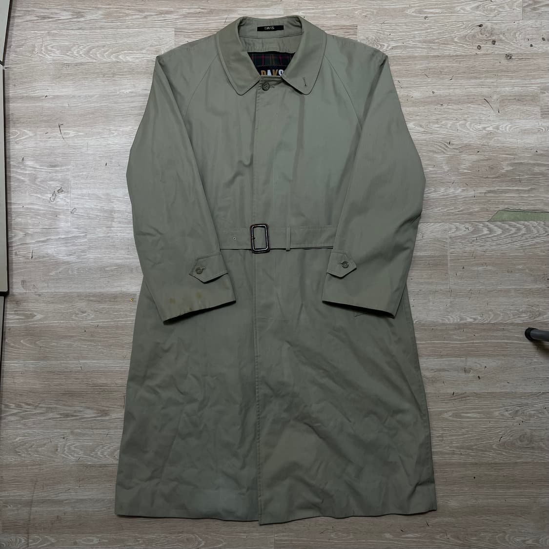 닥스 벨티드 싱글 롱 트렌치 맥코트 [카키브라운] 94-79-170 상품이미지1