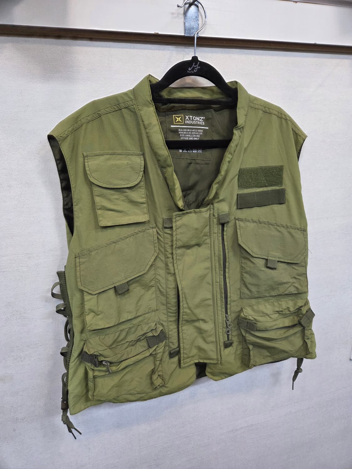 엑스톤즈 에어포스 공군 밀리터리 조끼 S m 상품이미지4