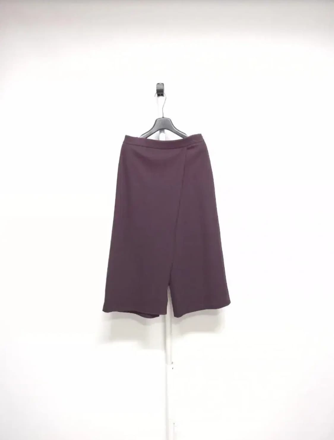 새 쉬즈미스  압축모 랩형 버건디일자통핏 팬츠 55 상품이미지1