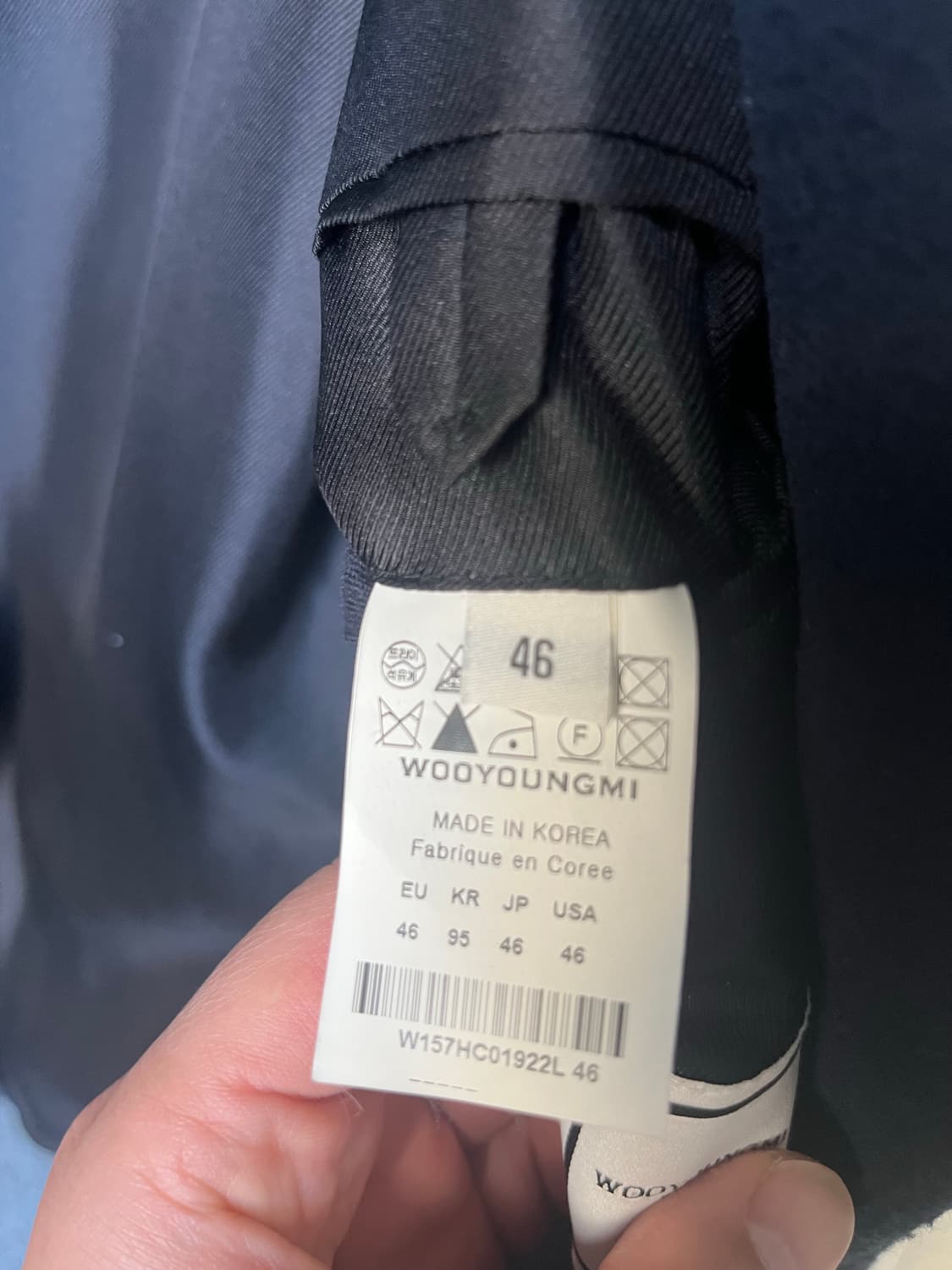 우영미 울캐시미어 코트 상품이미지6