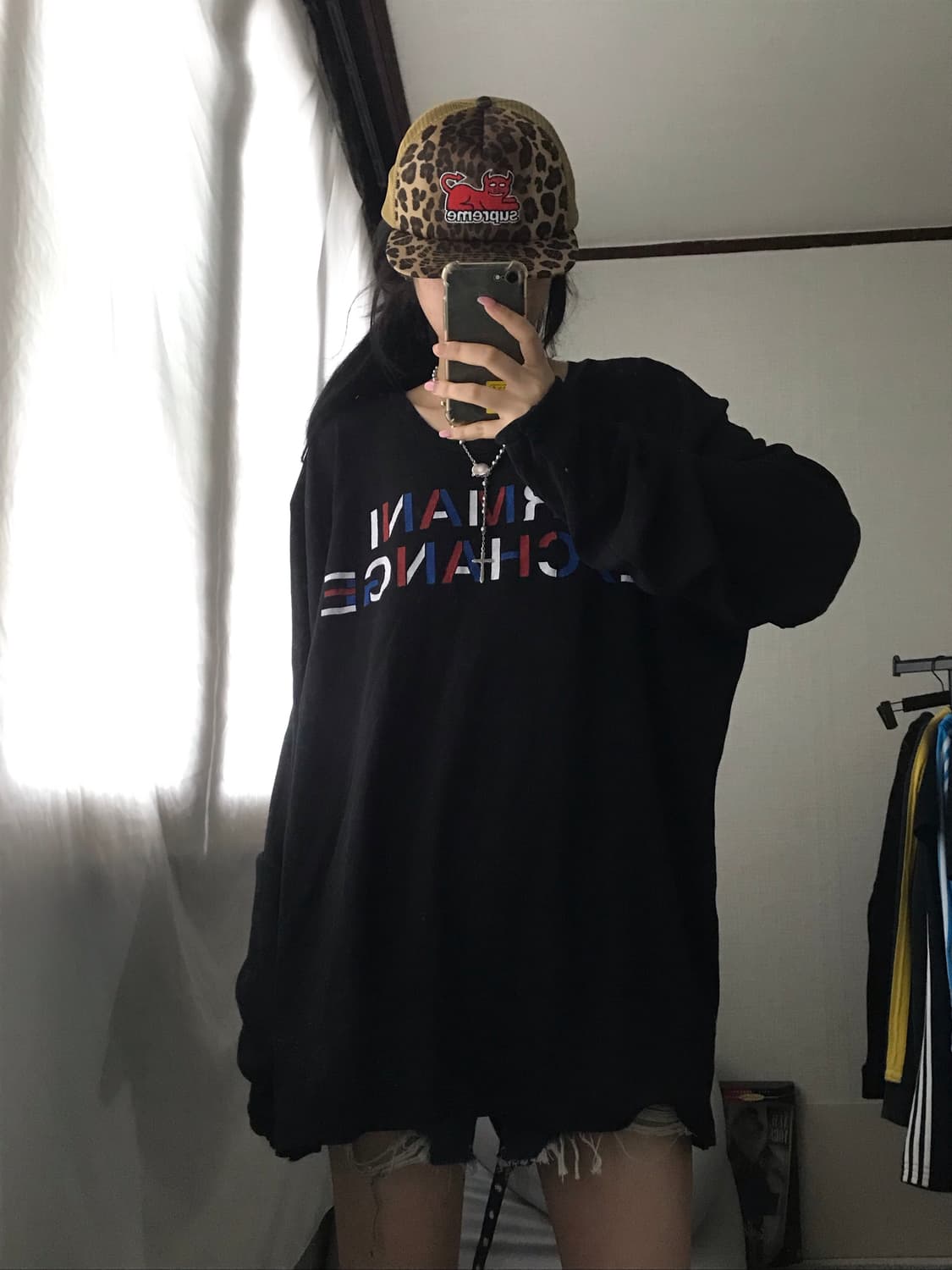 아르마니 루즈핏 롱슬리브 상품이미지4