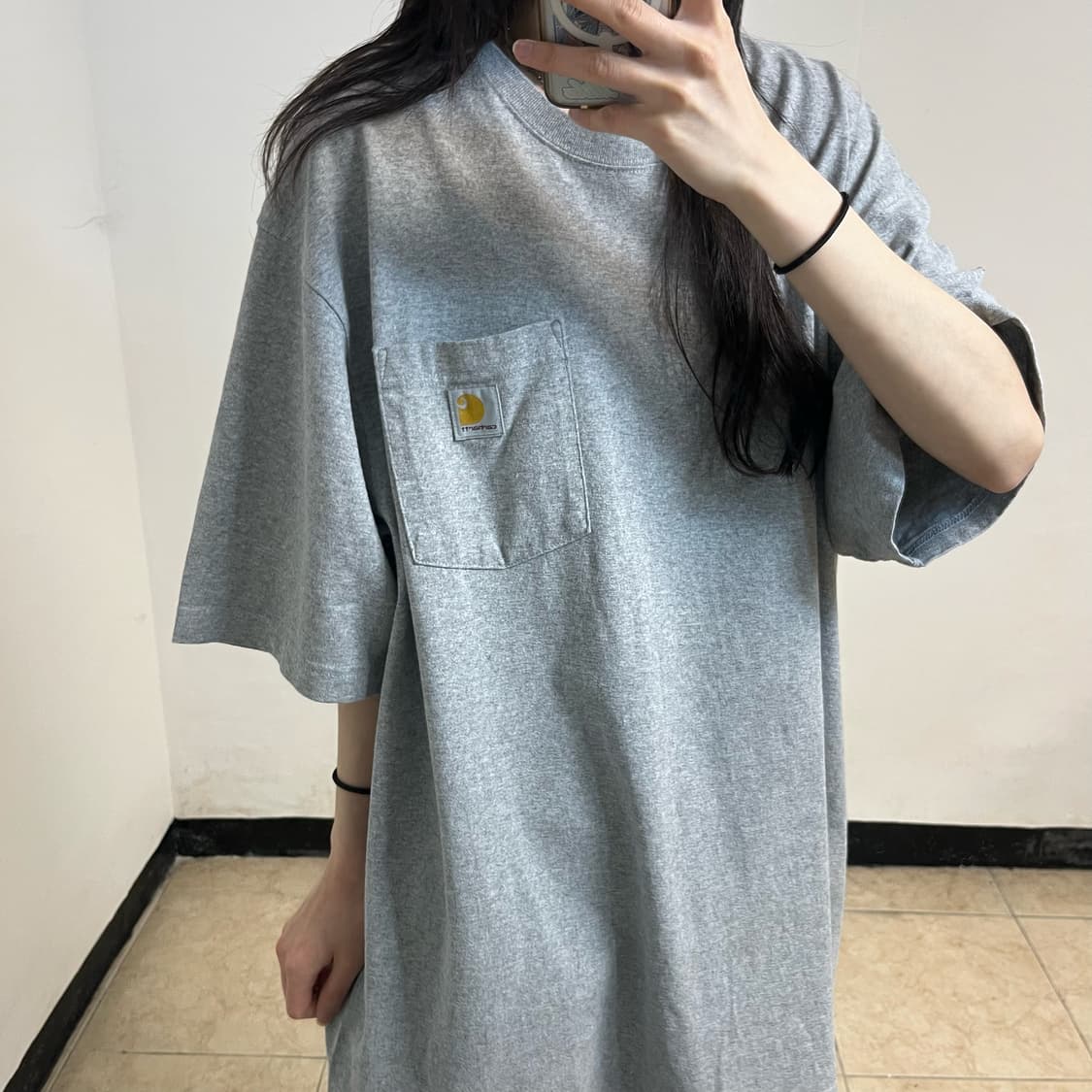 Carhartt grey t-shirt 상품이미지3