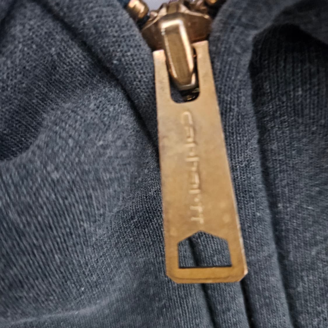 칼하트 써멀 후드집업 레인디펜더 M사이즈 다크그린 상품이미지4