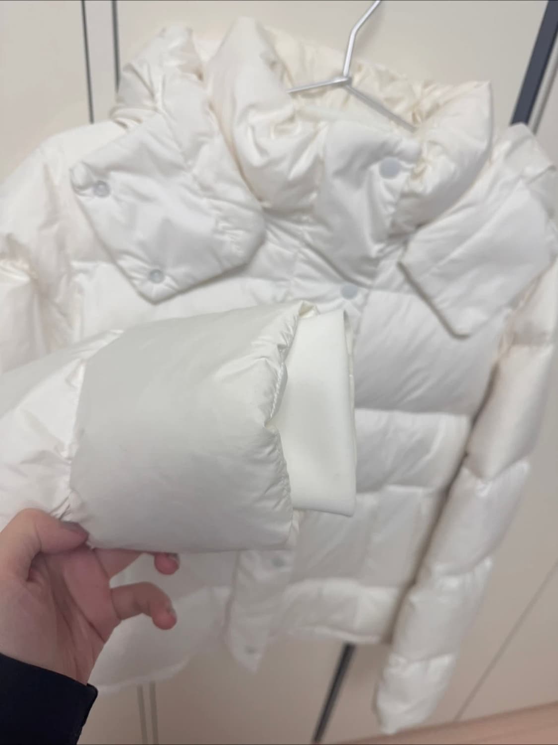 룰루레몬 여성 숏패딩 화이트 4사이즈 상품이미지3