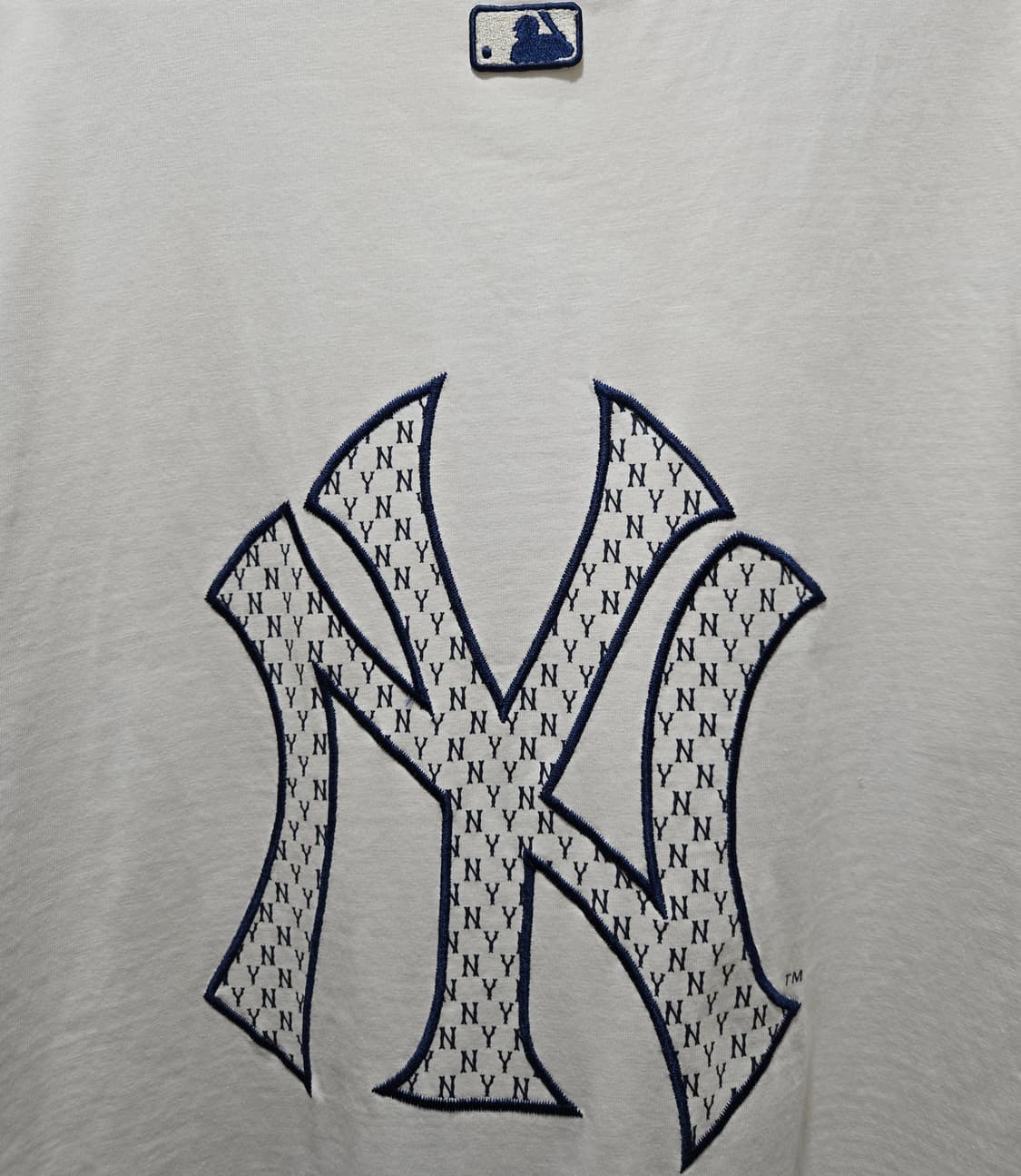 MLB 뉴욕양키즈 모노그램 빅로고 반팔티 100~105 상품이미지6