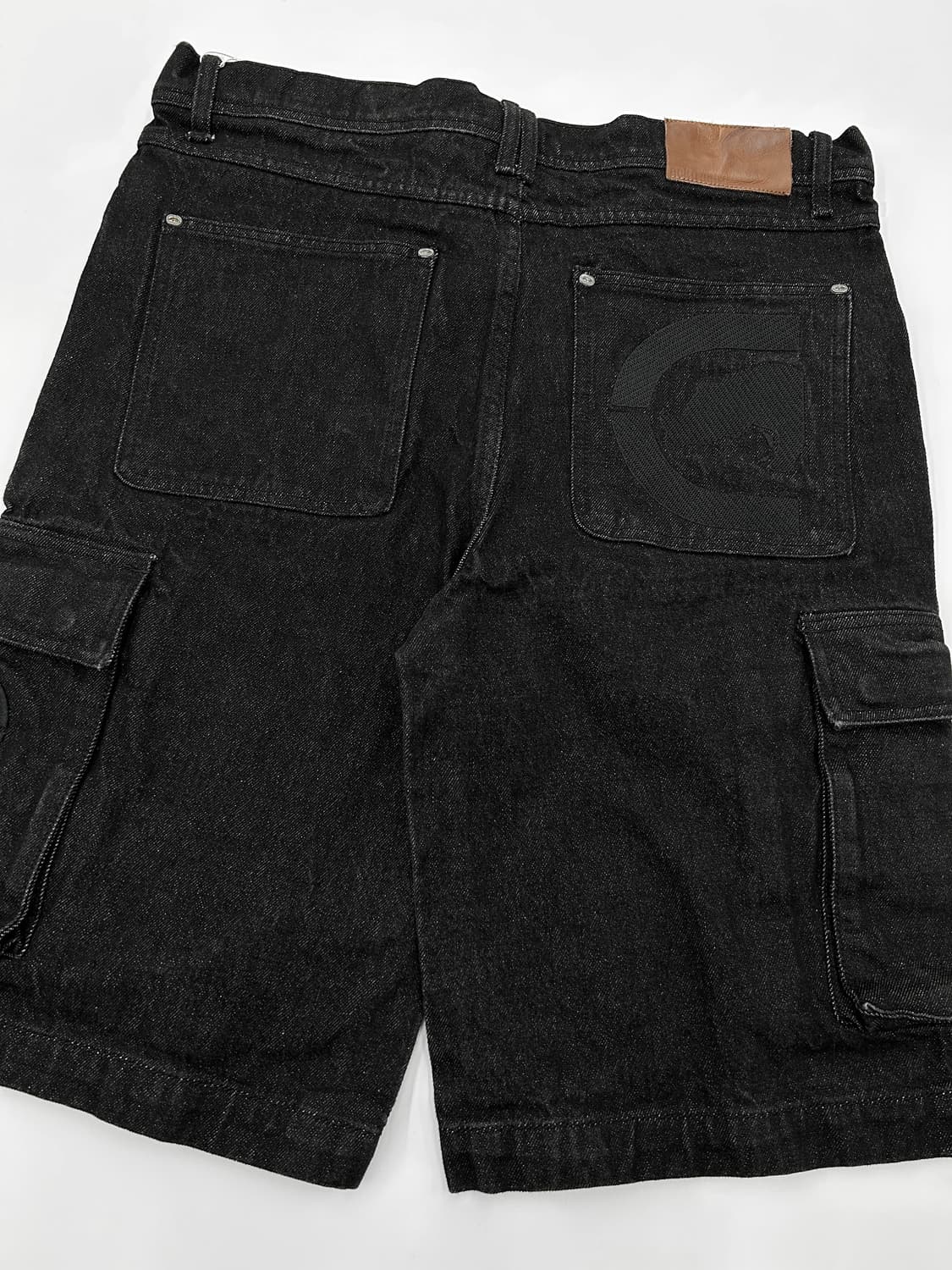 Ecko unltd 00s 에코 언리미티드 버뮤다 데님 팬츠 블랙 상품이미지1