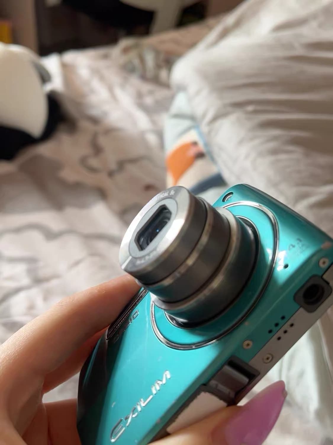 아일릿 모카 디카 카시오 엑슬림 z2300 블루 디지털카메라 상품이미지7