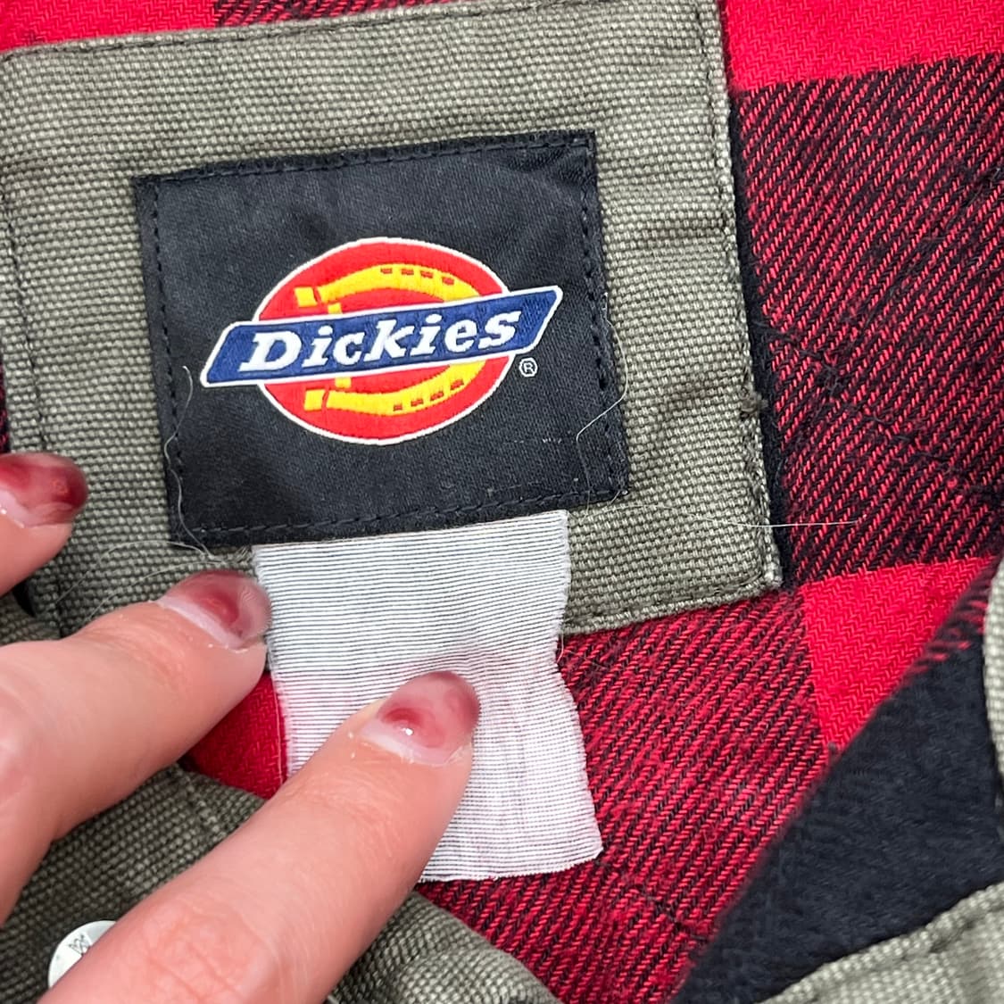 디키즈 카키 패치 자켓 r2690 상품이미지5